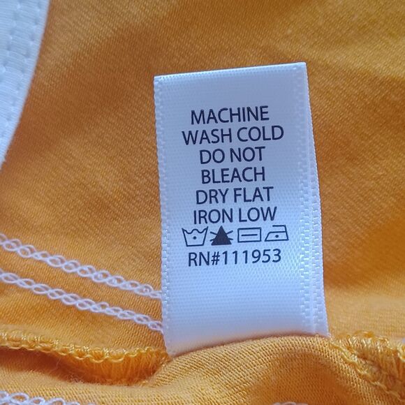 Active USA Juniors Orange Small Romper Y2K‎ Biker Shorts Jumpsuit Style # P10614 - Picture 5 of 6